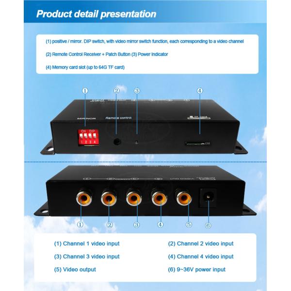 Custom Mobile Digital Video Recorder Built - In G - Sensor VGA Video Resolution