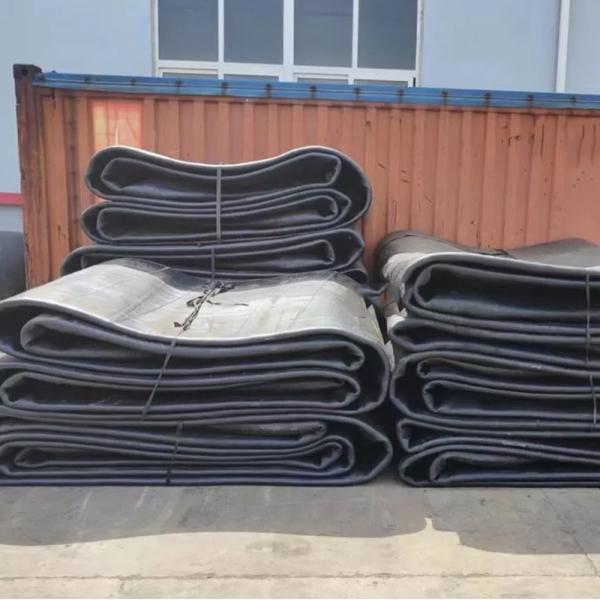 Marine Rubber Airbag in operation at shipyard