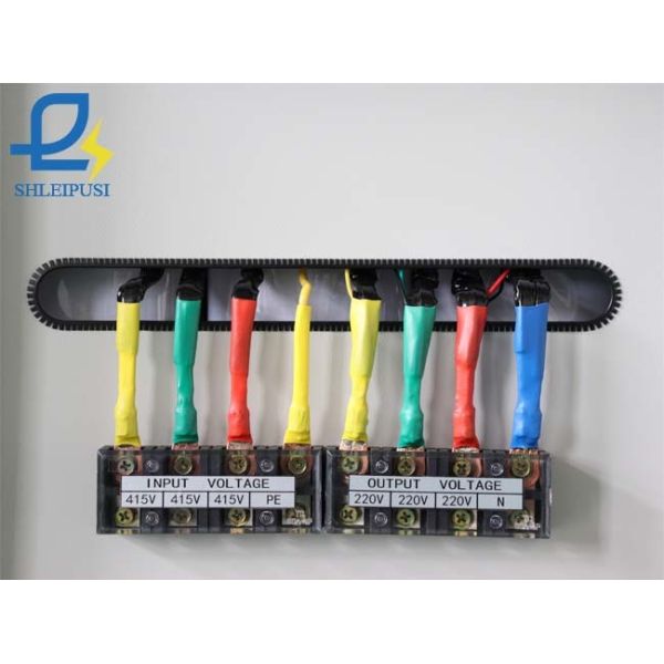 415V Isolation Voltage Power Transformer 40KVA 32KW With Wheels