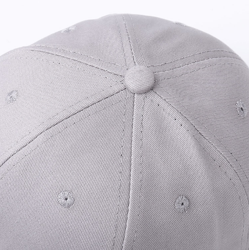 Golf Unisex Baseball Caps 6 Panel Blank Hats Sports Casual Cotton Twill Plastic Closure