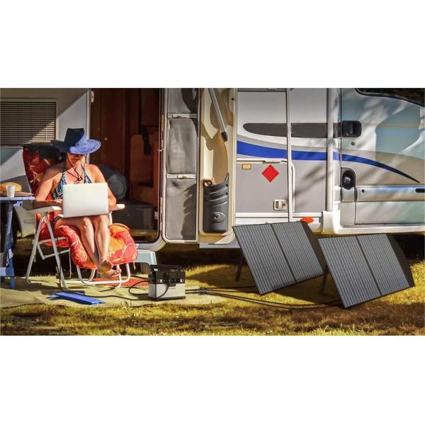 Portable Solar Panel Folding Solar Panel Module 100W Ultralight Backpacking