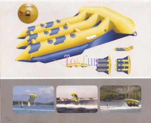 China Fantastic Inflatable Fly Fish Boat/Inflatable Flying Fish Toy / Inflatable Fly Fish Water Game 6 Seats on sale