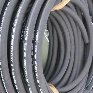 50mm Soft Gray Oil Resistant Rubber Hose High Temperature Resistance