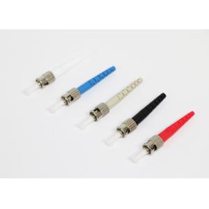 China ST 2.0mm 3.0mm Optical Fiber Connector Simplex with Metal Housing on sale