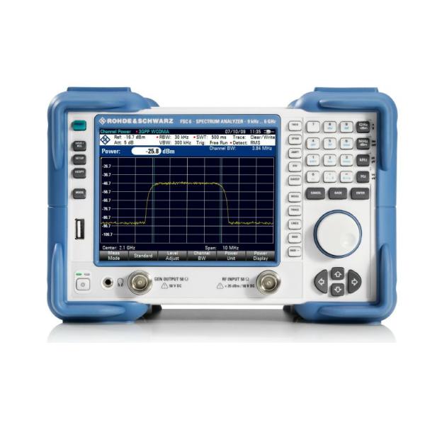 FSC6 Professional Rf Spectrum Analyzer 9kHz-6GHz Rohde And Schwarz