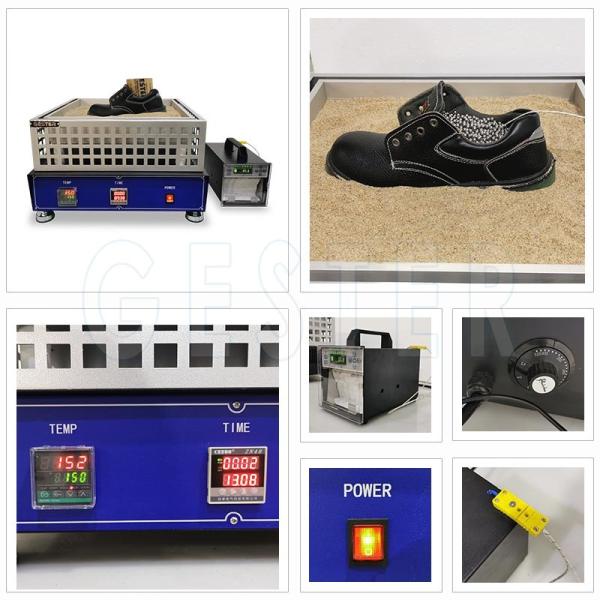 ISO 20344 Heat Thermal Insulation Shoe Testing Machine For Footwear