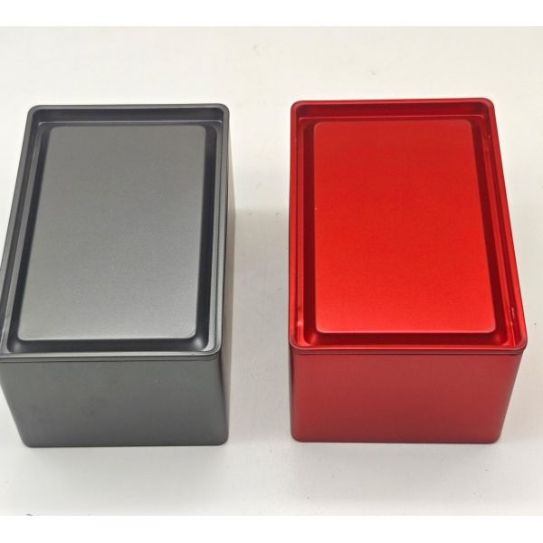 Custom Printing Tea Tin Packaging Box Tinplate Rectangular Storage Tins