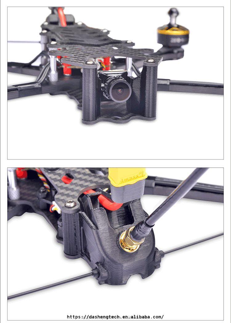Haoyerc 7Inch FPV Drone Hot Selling Item Excellent Quality 7 Remote Control Frame Kit S Accessories