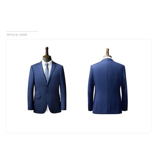 Support 7 Days Sample Order Lead Time Double Breasted Closure Men's Business Suits