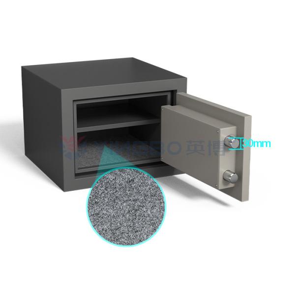 File Storage Box Fireproof Safe Box Burglary Resistant Safe Solid Steel Construction