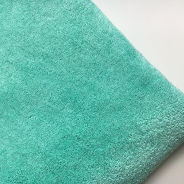 Thick microfiber absorbing water super soft double sides microfiber fabric 280gsm in China