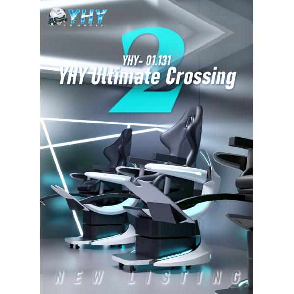 Single Player Virtual Reality 360 Rotating Dynamic Motion Chair With Roller Coaster Games