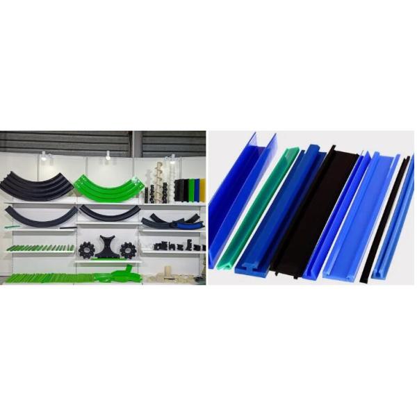 Customized Magnetic Bend Polyethylene Curve UHMWPE Chain Guide Track Rail