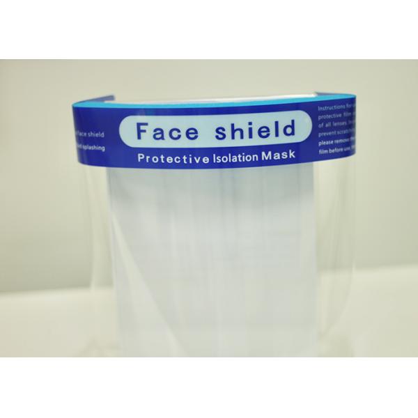Transparent Protective Face Shield Full Length Anti Fogwith CE FDA Approval