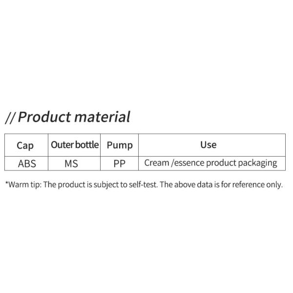 Electroplate Luxury Acrylic Set Liquid Foundation Bottle Face Cream Jar Pumb Spray Bottle For Cosmetic Packaging