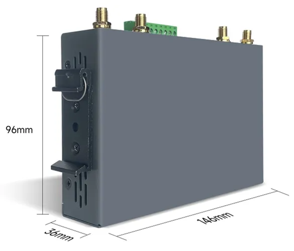 Industrial 4G Router with SIM Slot, 2.4G 300Mbps IoT 4G Wireless Router