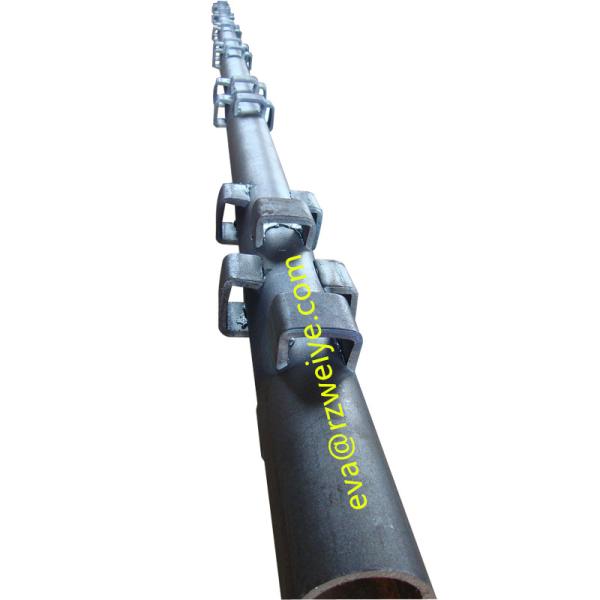 Hot Galvanized Haki Scaffold Diagonal Brace With HDG Galvanized Surface