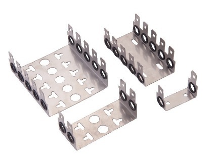 Sliver LSA PLUS Module Stainless Steel 5 Ways /10 Ways Krone Back Mount Frame