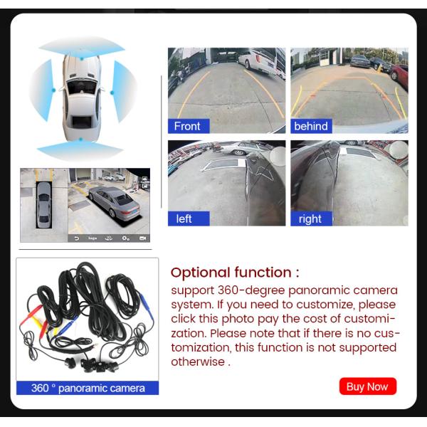 Split Screen Function Universal Car MP5 Player for 9.7 inch Android Navigation Screen