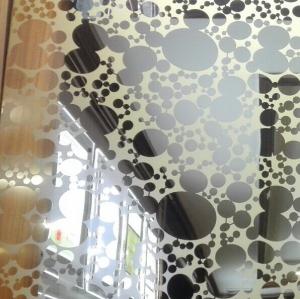 China 304 316 201 Stainless Steel Mirror Etching Decoration Sheets Manufacturer In China Foshan on sale