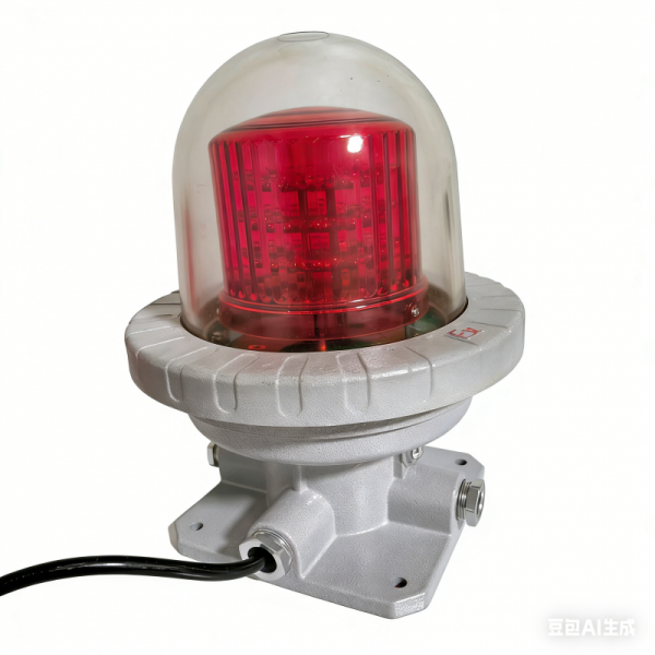 Explosion Proof Obstruction Beacon for Chimneys, Towers and Offshore Platforms