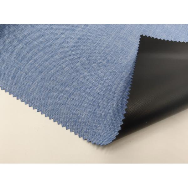 Blue 600d Cationic Fabric Woven PVC Coated Home Textile