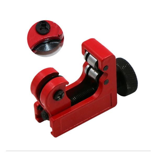 Stainless Steel Bearing-Type Pipe Cutter Cutting Blade Wheel-to-Cutting Action for Metal Copper Plastic Pipes DIY Grade KC001