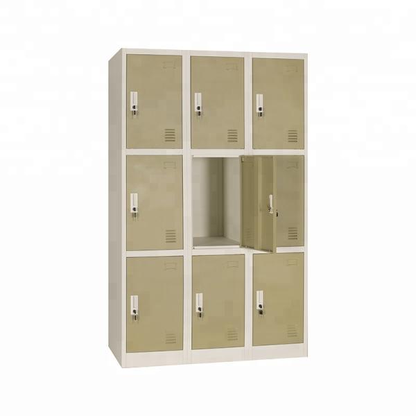 Waterproof Metal Locker With Handle Lock RAL Color Gym Locker