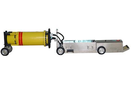 Quality Electromagnetic Remote Control pipeline crawler x-ray machine for sale