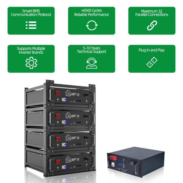 48V Rack Mounted Battery Rack Mount