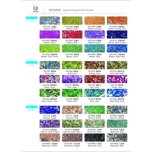 Crafts Chunky Bulk Holographic Glitter Powder Star Shaped Black Laser