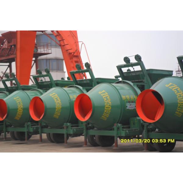 Small Electric Commercial Concrete Cement Mixer New Type Mobile JZCP350 Concrete Mixing Machine