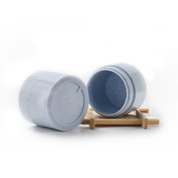 PLA Wheat Cosmetic Jars 8oz Recyclable 3 Layers