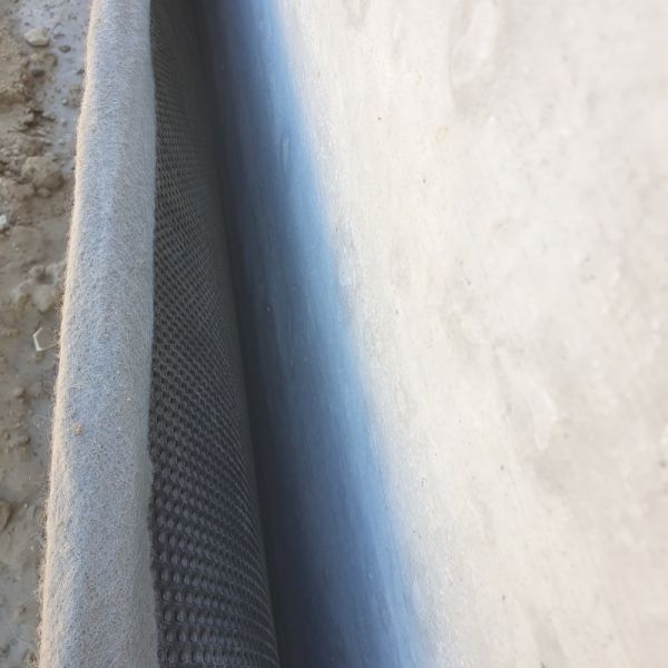 Large Flow Plastic Drainage Ditch High Compression Plastic Blind Ditch For Retaining Wall And Landfill Engineering