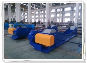 Buy cheap Customized Tank Turning Rolls With Steel Roller For 150T 12M Job Shot Blasting product