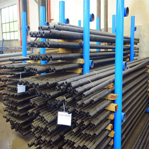 Top Hammer Rock Drilling Pipe Mining Machine Parts T45 Thread Extension Drilling Rod