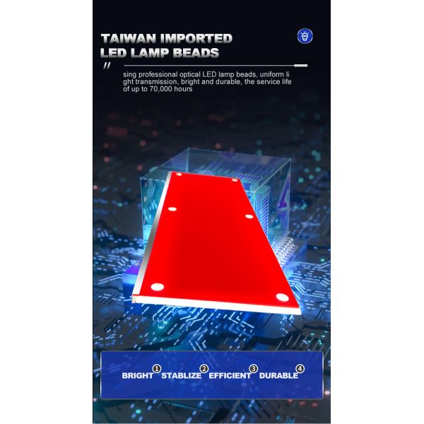 LED Nameplate Light Signal Indicator IP50 Acrylic Machine Nameplate Lamp