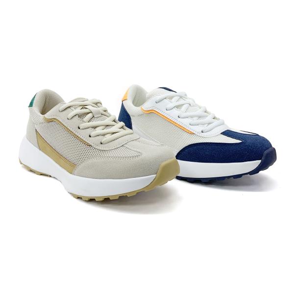Lace Up Fastening Womans Trainers With Padded Insole Lightweight