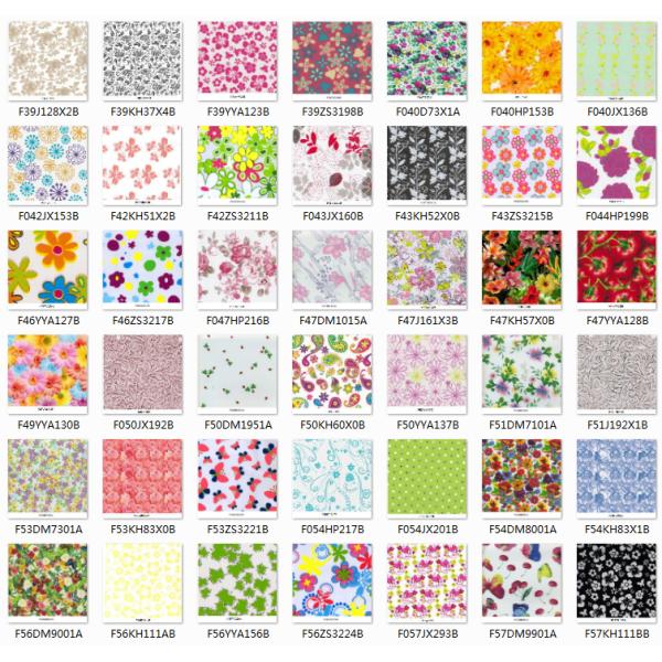 120cm Width Flower T Pattern Water Transfer Hydro Printing Film