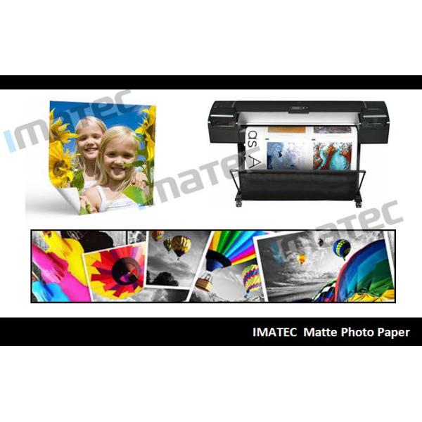 108gsm Matte Coated Paper Self Adhesive , Sticker Photo Paper Waterproof