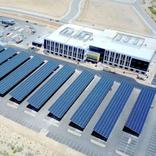 60m/s Wind Load Solar Carport Bracket for Quick Installation of Home Solar Panel Kit