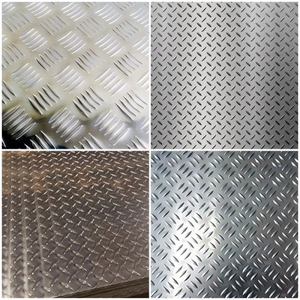 Aluminum patterned sheet