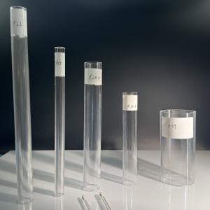 China Single Crystal Al2O3 99.999 Sapphire Tubes Rods Optical Grade Sapphire Windows on sale