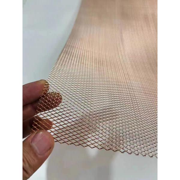 Micro Expanded Copper Mesh For Aircraft Lightning Defense