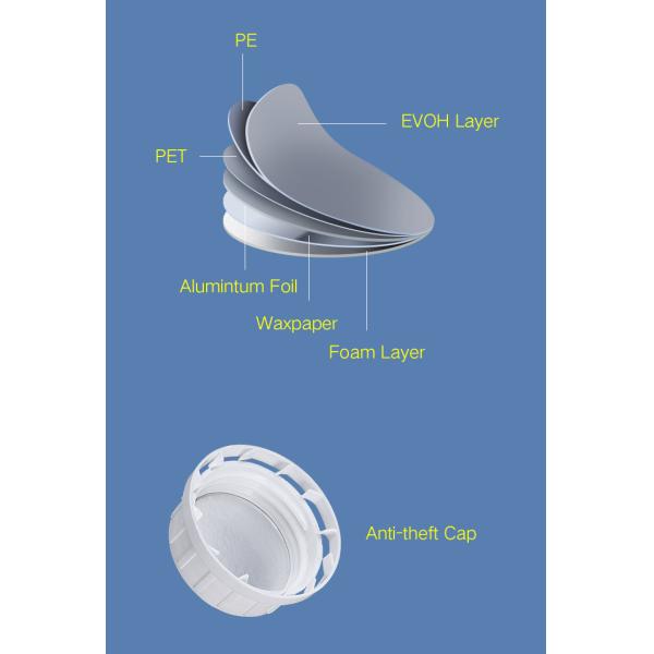 Stackable Plastic Square Sealed 25l Jerry Can For Agricultural Pesticide Packing