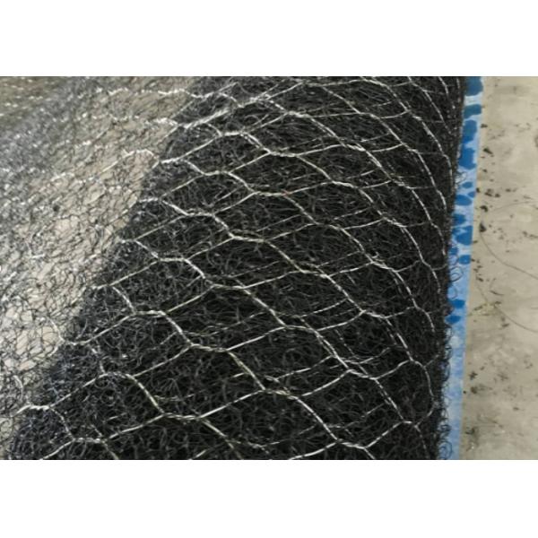 80x100mm 0.5mm Reinforced Mike Mat For Railway Roadbed Abutment Geotextile