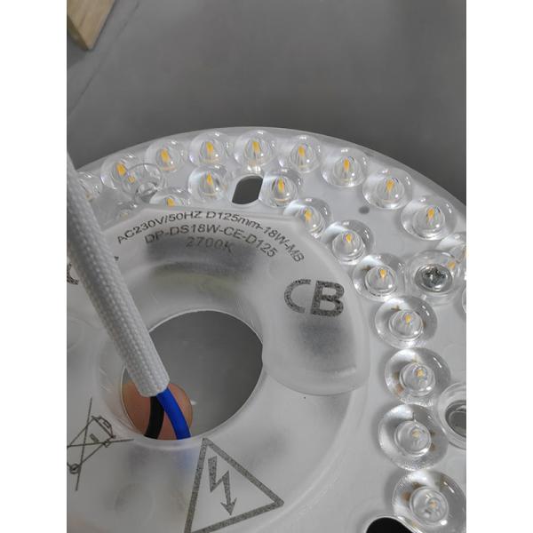 LED ceiling fan light replacement: new products: dia125mm single color 2700K , CE ROHS ERP certification approved