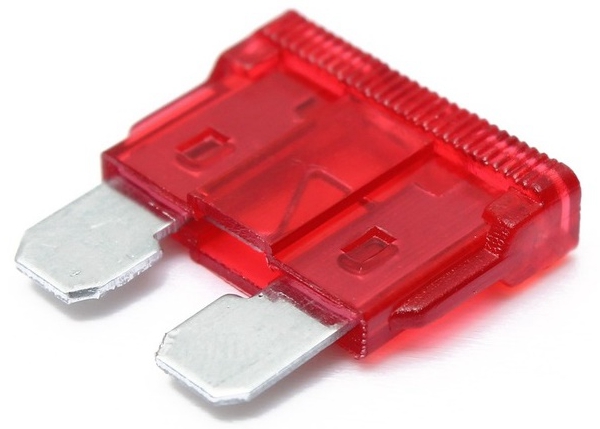 Standard ATC ATO Regular 19x19x4mm Automotive Style Auto Blade Fuse 10A 32V Red For Auto Fuse Holder Tap Adapter