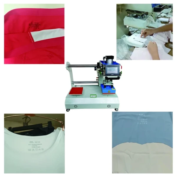 SH-201Two Stations Industrial Pneumatic Flat Heat Press Machine Heat Transfer Machine Heat Press Machine