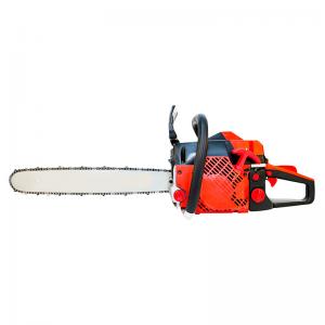 China 2 Stroke Gas Powered Chain Saw , Gasoline Chain Saw 52cc For Outdoor Garden on sale